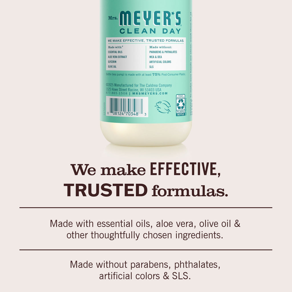 Mrs. Meyer's Mint Liquid Hand Soap 3-count Bundle