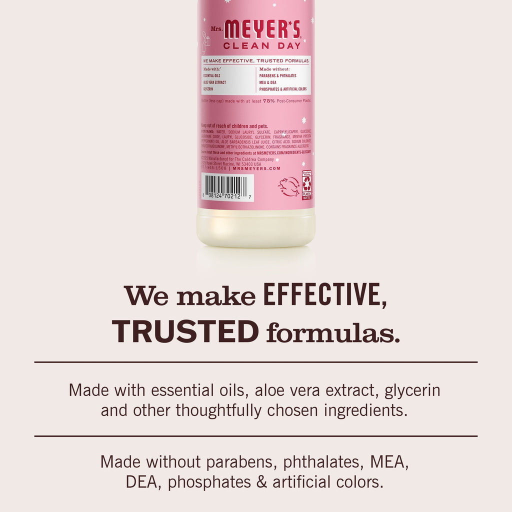 Mrs. Meyer's Peppermint Dish Soap 3-count bundle