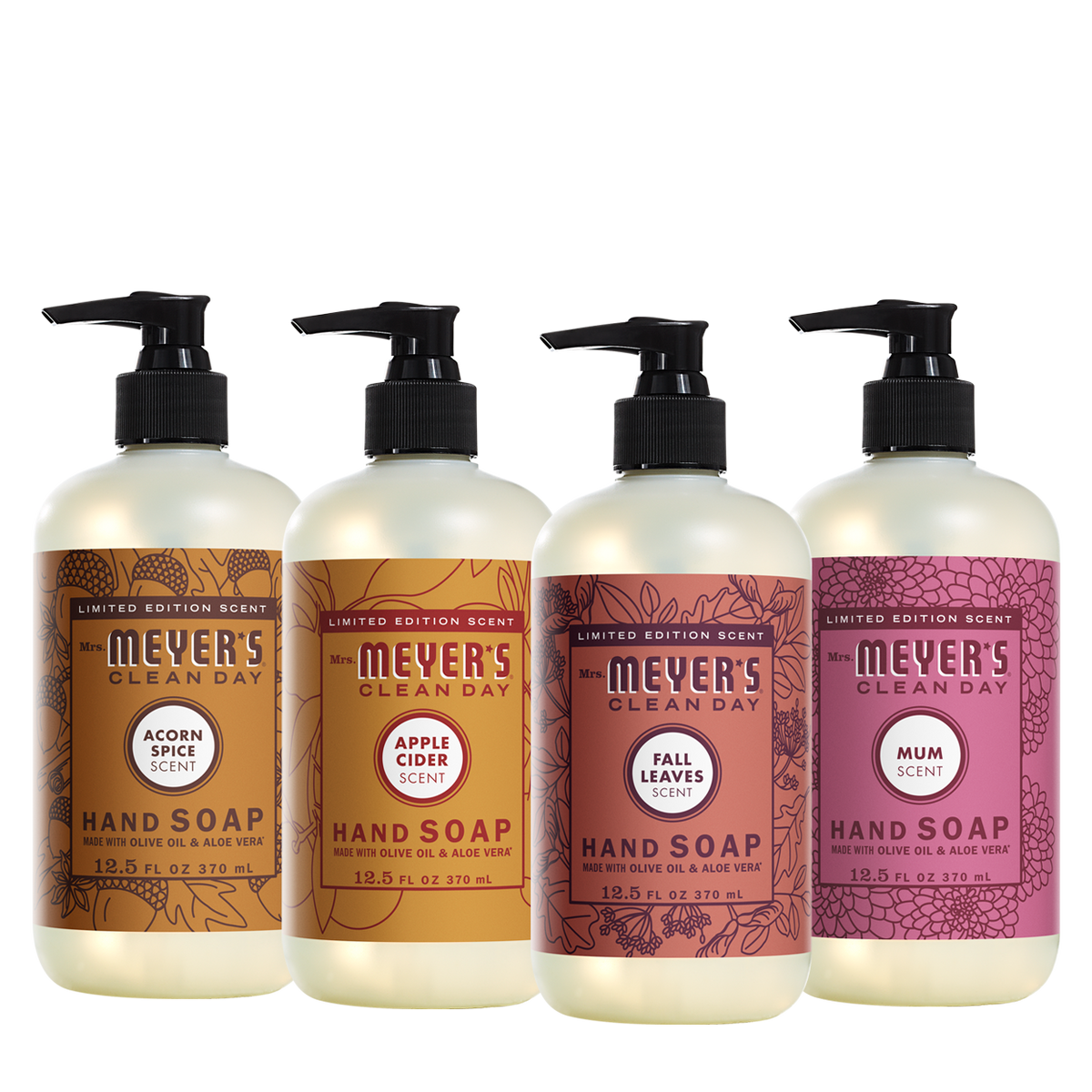 Mrs. Meyer's Fall Seasonal Hand Soap Collection