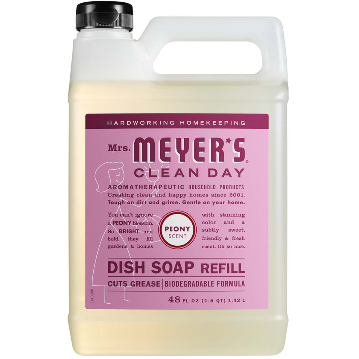 Peony Liquid Hand Soap &amp; Refill Set