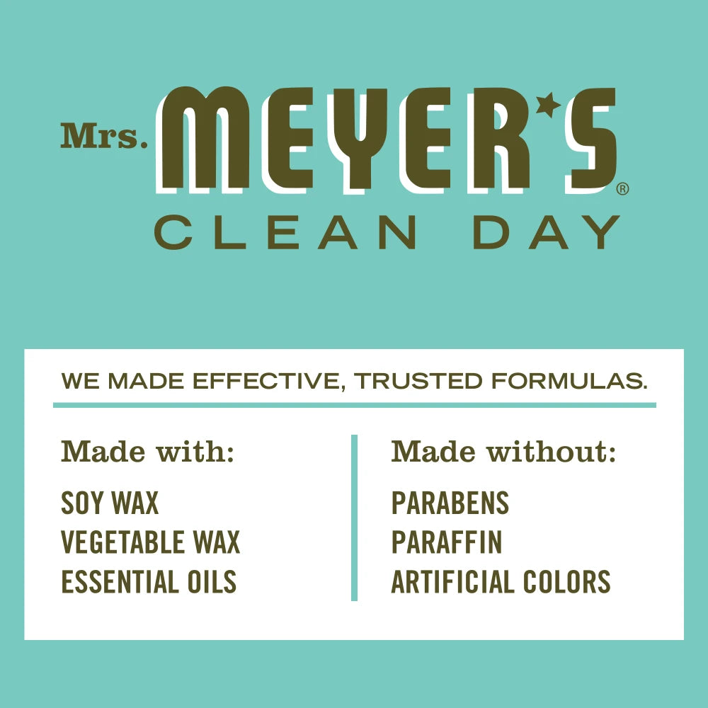 Mrs. Meyer's Basil Soy Candle Small