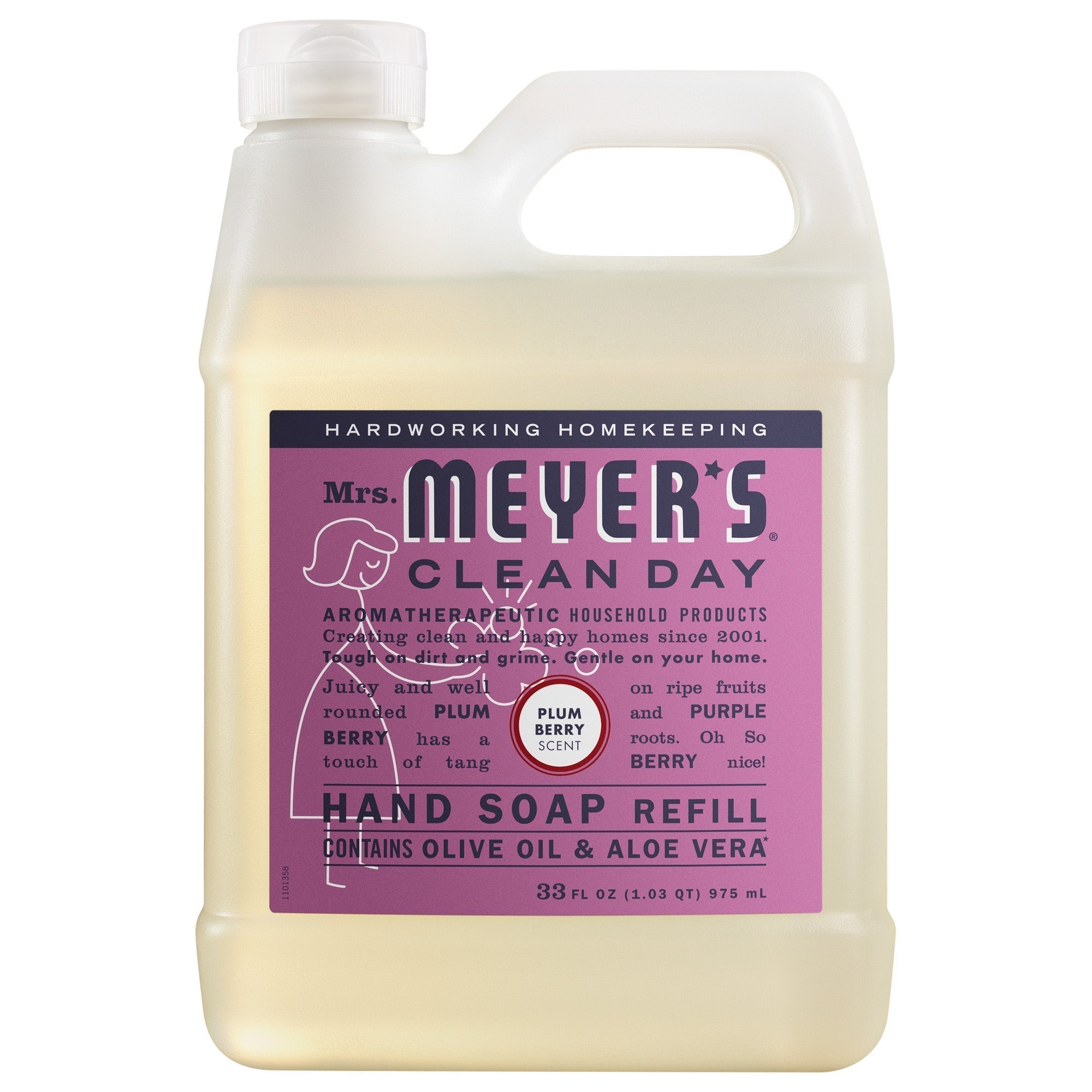 Mrs. Meyer's Plum Berry Liquid Hand Soap Refill