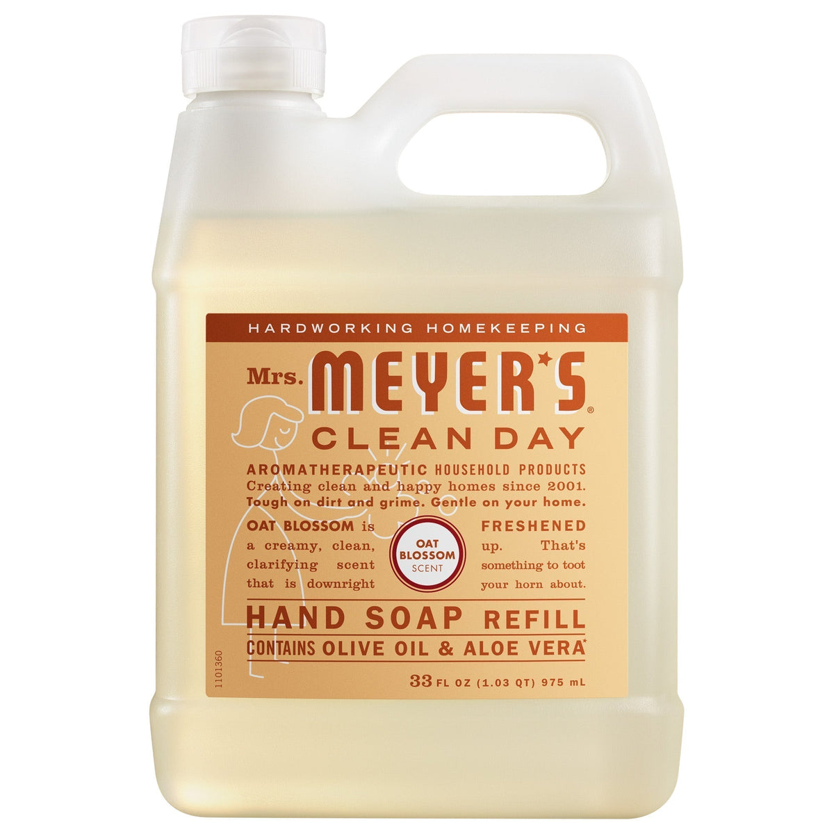 Mrs. Meyer's Oat Blossom Liquid Hand Soap Refill