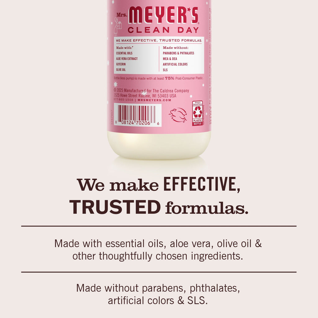 Mrs. Meyer's Peppermint Liquid Hand Soap 3-count Bundle