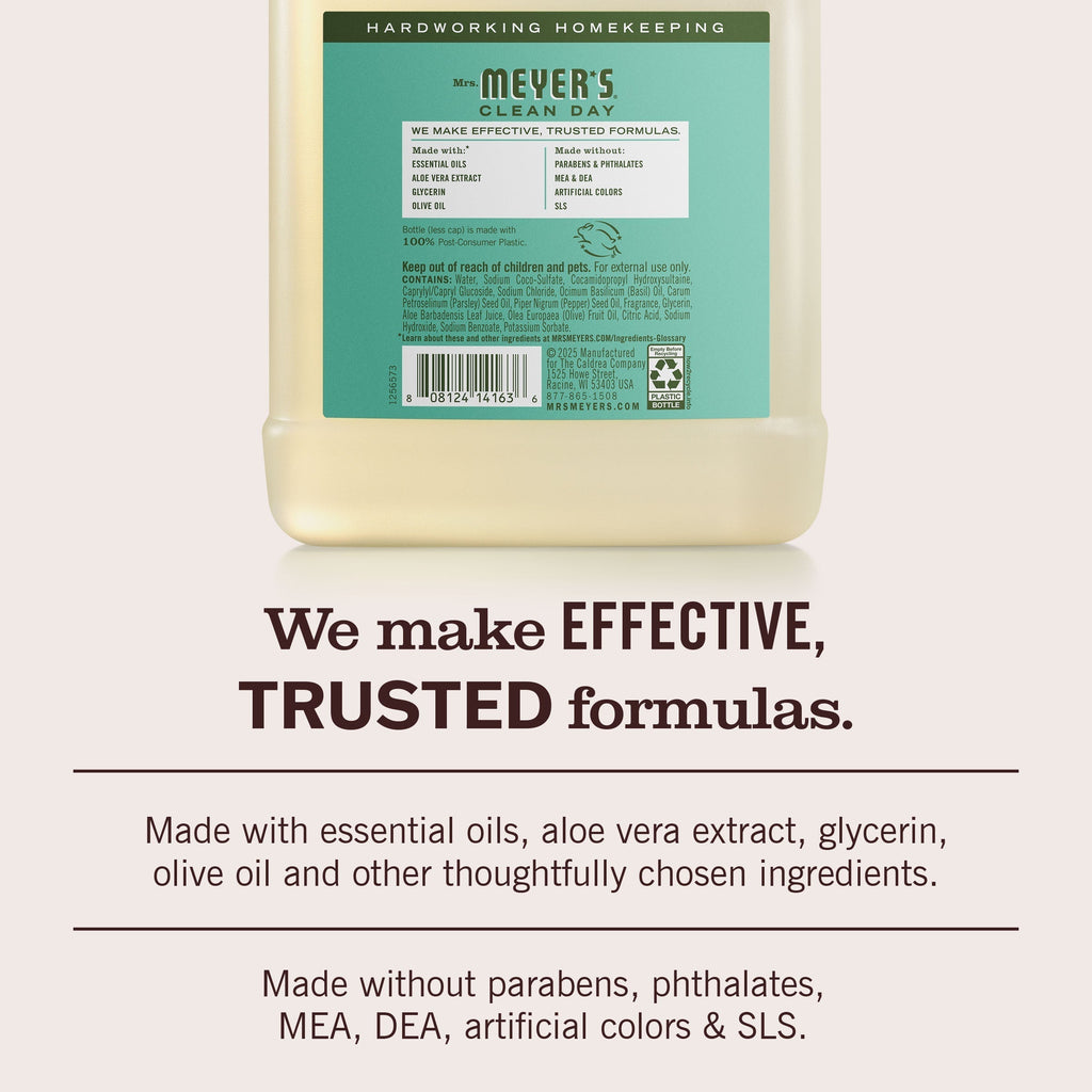 Mrs. Meyer's Basil Liquid Hand Soap Refill