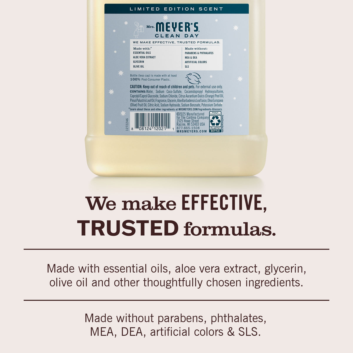 Mrs. Meyer's Snowdrop Liquid Hand Soap Refill